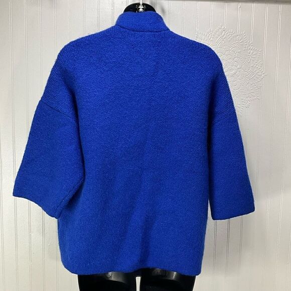 CHRISTIAN SIRIANO Wool Blend Cardigan Sweater - Picture 3 of 5
